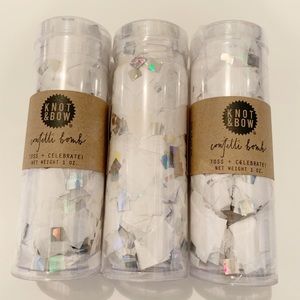 Anthropologie BHLDN Confetti Bomb 3-pack (white)